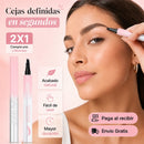 2X1 SOLO HOY BrowLine - Cejas definidas en segundos: Lápiz de cejas impermeable 4 puntas.
