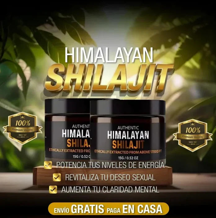 Shilajit Himalaya Original® - EL SUPLEMENTO QUE POTENCIA TU VIDA - 😱OFERTA EXCLUSIVA😱