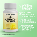 🍃CANDIDA CLEANSE 1000MG 60 CAPS🍃 El Detox Natural que Elimina Hinchazón, Fatiga y Gases💨